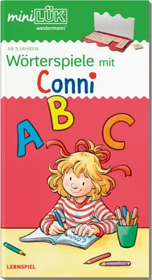 Produktbild von miniLÜK Vorschule/1. Klasse Wörterspiele mit Conni, Übungsheft