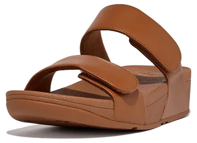 Image de FITFLOP FitFlop Lulu - Sandales en cuir à talon réglable BRAUN 43