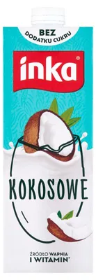 Produktbild von INKA Kokosdrink mit Calcium und Vitaminen, ohne Zuckerzusatz, 1 l