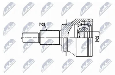 Produktbild von NTY Gelenksatz Antriebswelle Vorne Links Vorne Rechts für MAZDA 6 Kombi (GJ, GL) NPZ-MZ-062