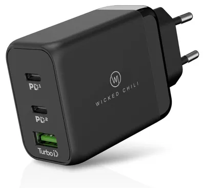 Zdjęcie produktu dla Ładowarka GaN II USB-C o mocy 65W | Szybkie ładowanie dla wielu urządzeń