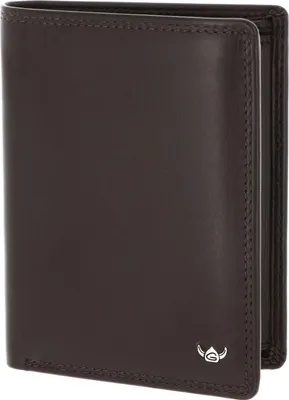 Produktbild von Golden Head Leder Geldbörse Polo RFID Protect Kombischeintasche 1286 Dunkelbraun