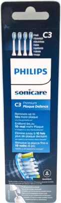 Immagine prodotto di Philips HX9044/17 Sonicare C3 Premium spazzola di ricambio per la difesa dalla placca, 4 pezzi