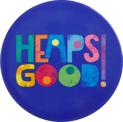 Obrázok produktu pre Podtácky Maxwell & Williams Be Kind - Heaps Good, Podtácky pod nápoje, keramika, modré, 10 cm, DU0373