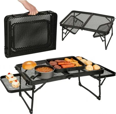 Produktbild von Camping-Tourentisch 98x70x40x32cm