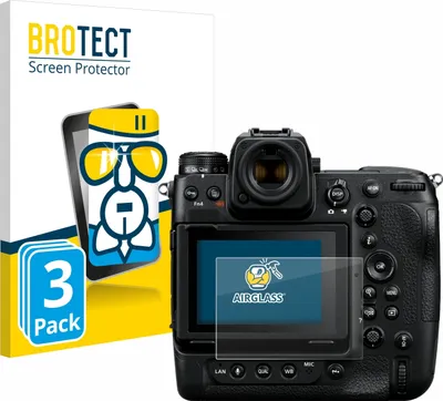 Produktbild von 3x BROTECT Schutzglas für Nikon Z 9 Schutzfolie Panzer Folie Glas Display Schutz klar
