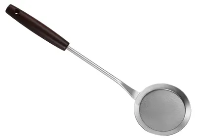Produktbild von Feinmaschiges Edelstahl-Sieb mit abgerundetem Rand, Küchensieb zum Sieben von Lebensmitteln, Tee, Saft, Mehl, Sojadrink usw.