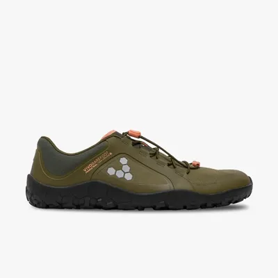 Imagen del producto de Vivobarefoot. Zapatos para hombre, modelo Primus Trail III, aptos para todo tipo de clima, suela con tacos, color verde, talla 41, referencia 309305-03