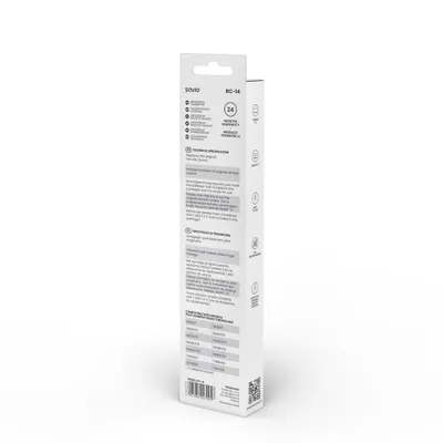 Image de Télécommande universelle SAVIO RC-14, compatible avec les téléviseurs connectés HISENSE et SMARTTV.