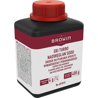 Produktbild von OXI Turbo Natriumpercarbonat – EIN Mittel zur Spülung von Zubehör zur Wein-und Bierherstellung