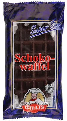 Produktbild von Willis Schokowaffel 90g