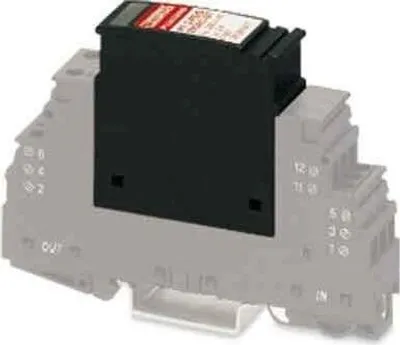 Zdjęcie produktu dla Phoenix Contact 2839648, 48 V, Czarny, Poliamidowy, IP20, 20,21 g, 17,5 mm