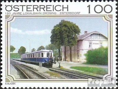 Produktbild von Briefmarken Österreich 2009 Mi 2833 (kompl.Ausg.) postfrisch Eisenbahnen