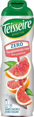 Produktbild von Teisseire Sirup Pink Grapefruit zero Zucker 600ml - Cocktails (1er Pack)