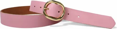 Produktbild von Ledergürtel Damen Echtleder 2,8 cm, ovale Schnalle gold, Gürtel FRONHOFER