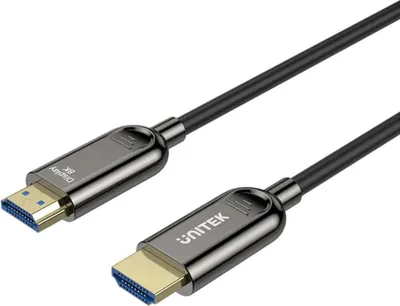 Image de Optical cable HDMI 2.1 AOC Unitek C11085GY01-10M