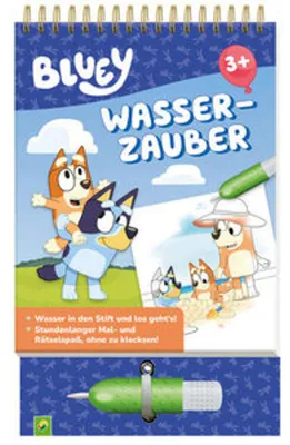 Produktbild von Bluey Malbuch Wasserzauber: Wassermalbuch ab 3 Jahren