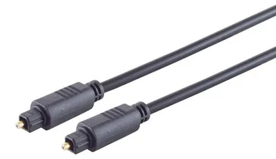 Produktbild von ShiverPeaks S/CONN maximum connectivity Lichtwellenleiterkabel 4,0mm, Toslink-Stecker auf Toslink-Stecker, 1,5m (69004-1.5)