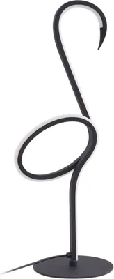 Produktbild von Lindby LED-Tischleuchte Pajaro, 49cm, schwarz, Alu, Flamingo