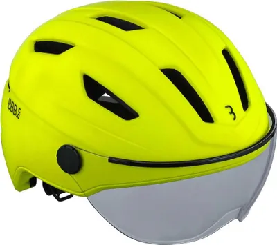 Produktbild von BBB Cycling Helm Move Faceshield L neon - sicherer E-Bike- & City-Helm mit Vi....