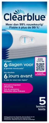 Produktbild von Clearblue Früher Schwangerschaftstest (5 Stück)