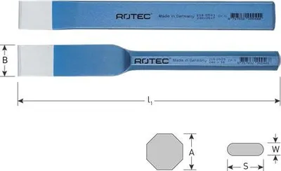 Obrázok produktu pre Rotec ploché sekáčové dláto 26 x 240 mm