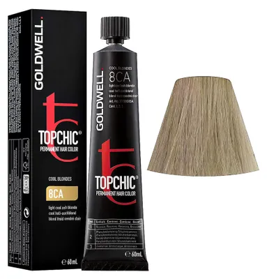 Produktbild von Goldwell Topchic The Blondes, Blond, 8CA, Cool Ash, Unisex, 60 ml, Alle Haare