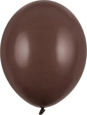 Produktbild von Strong Balloons 27cm, Pastell Kakaobraun (1 Packung / 50 Stück)