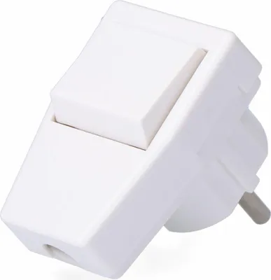 Image de Fiche Schuko Interrupteur Prise Schuko Avec Interrupteur Intégré - F-line