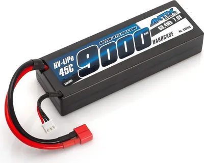 Produktbild von ANTIX by LRP 9000 - 7.6V LiHV - 45C LiPo Auto-Hartschale