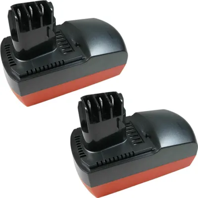 Produktbild von 2x Trade-Shop Hochleistungs Ni-MH Akku 18V / 2000mAh ersetzt Metabo 6.31739, 6.25477, 6.25478 für BS18 Plus, BST18 Plus, BSZ18, BSZ18 Impuls, KSAP18, ULA 9.6-18