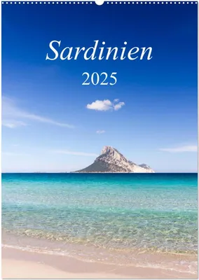 Produktbild von Sardinien (Wandkalender 2025 DIN A2 hoch), CALVENDO Monatskalender