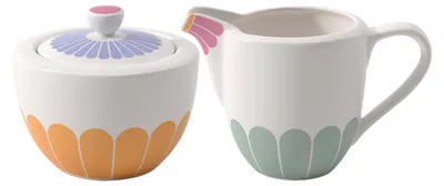 Produktbild von Villeroy & Boch Fleur Couleur Milch- und Zuckerset 2-teilig