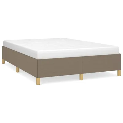 Produktbild von "2026 Aktion"Bettgestell/Doppelbett ️Hochwertiges - Polsterbett Erwachsene/r /Kind - ohne Matratze - Taupe 140x200cm Stoff - Klassische Betten NeuMöbel916901