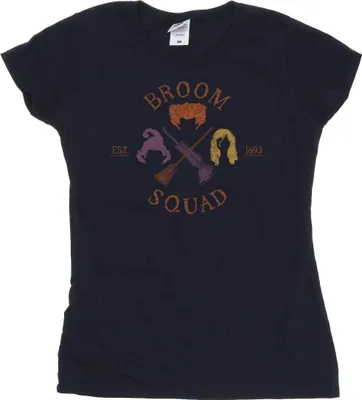 Produktbild von Disney - "Hocus Pocus Broom Squad 93" T-Shirt für Damen BI48472 (S) (Marineblau)