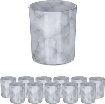Image de Support pour lampe chauffante gris lot de 12