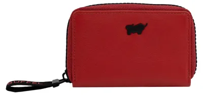 Produktbild von Minigeldbörse CAPRI RFID Mini Geldbörse rot Damen - Leder