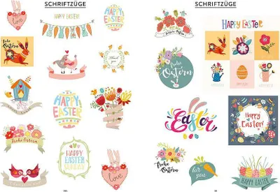 Produktbild von Bullet Journal - Stickerbuch Happy Easter: 750 frühlingshafte Schmuckelemente für die Osterzeit