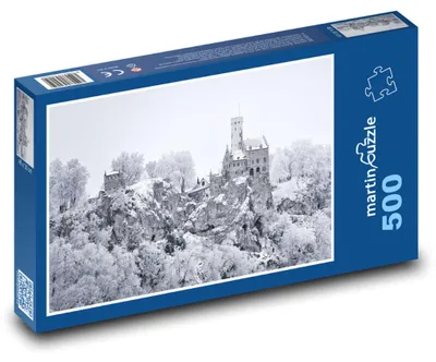 Obrázek produktu pro martinpuzzle - Puzzle 500 - Hrad - zima, sníh