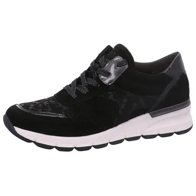 Produktbild von Jana 098 black comb Damen Sneaker in Schwarz, Größe 41