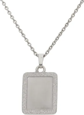 Produktbild von Gravur Anhänger Silber 925 rhodiniert JL32-02-0128 JuwelmaLux