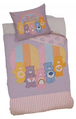 Produktbild von Carbotex Care Bears Bettwäsche Set 160x200 cm Baumwolle