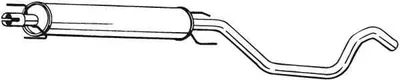Produktbild von Bosal Mittelschalldämpfer  285-423