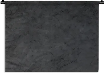 Produktbild von MuchoWow® Wandteppich Wandbehang Grau - Zement - Beton - Industriell - Strukturiert 60x45 cm Tapisserie Dekoration Wandtuch - Das Schlafzimmer