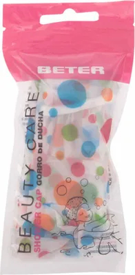 Image de Bonnet de douche coloré BETER - 1 unité