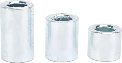 Productafbeelding van 3 stuks asafstandbus, 12 mm, met diameters van 19 mm, 25 mm en 35 mm, van staallegering, universeel geschikt voor 110cc en 125cc pitbikes, dirtbikes, ATV's