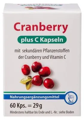 Obrázek produktu pro Canea Pharma Cranberry + C kapsle, 60 kapslí
