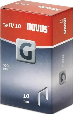Produktbild von NOVUS Klammer G 11 10MM 5000ST