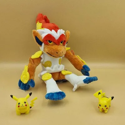 Produktbild von Pokemon Panferno Kuscheltier - 19 cm Plüschtier Infernape