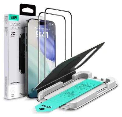 Obrázek produktu pro Esr Ultrafit Tvrzené sklo 2-Pack pro Iphone 17 Air - čiré